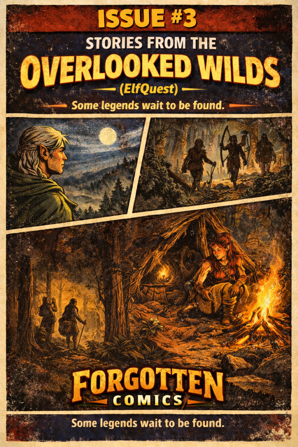 Issue #3: Stories from the Overlooked Wilds (ElfQuest)