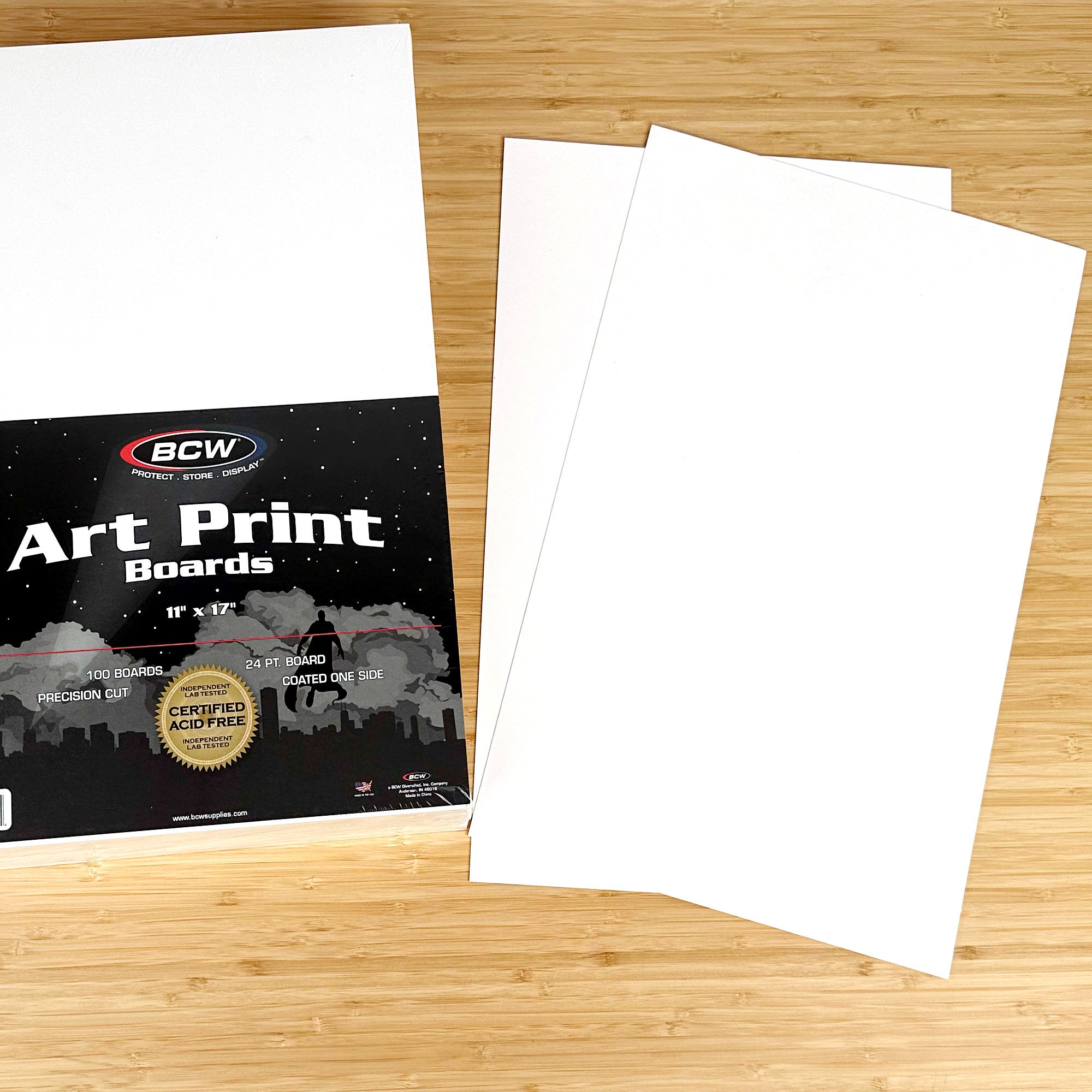 BCW 11x17 Art Print Backing Boards