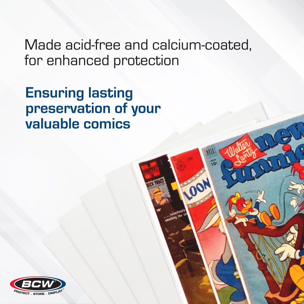 BCW Golden Comic Backing Boards