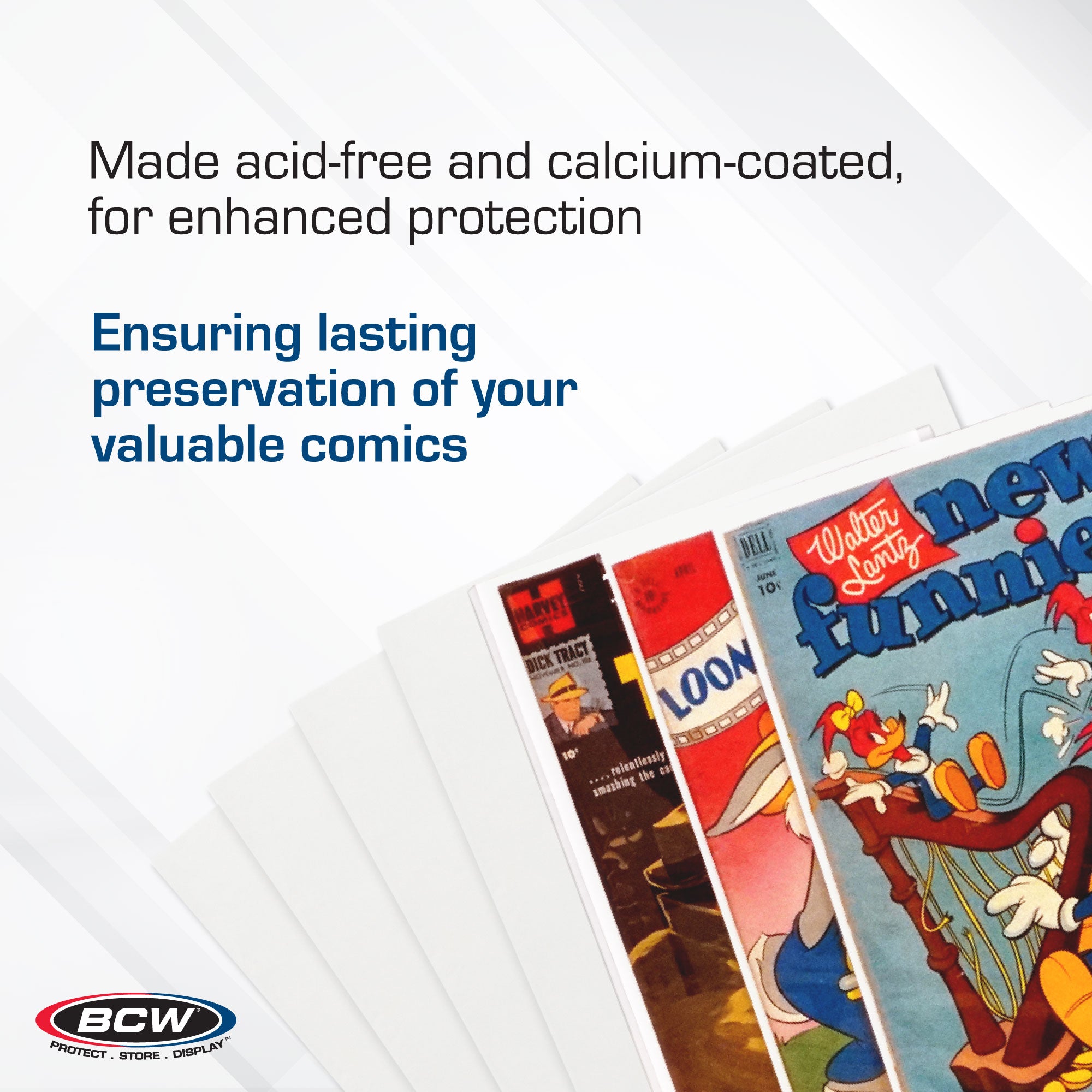 BCW Golden Comic Backing Boards