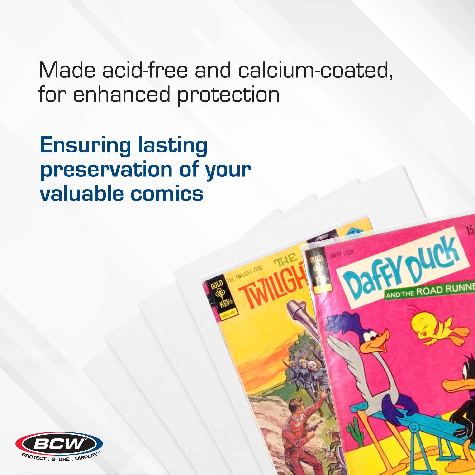 BCW Regular Comic Backing Boards