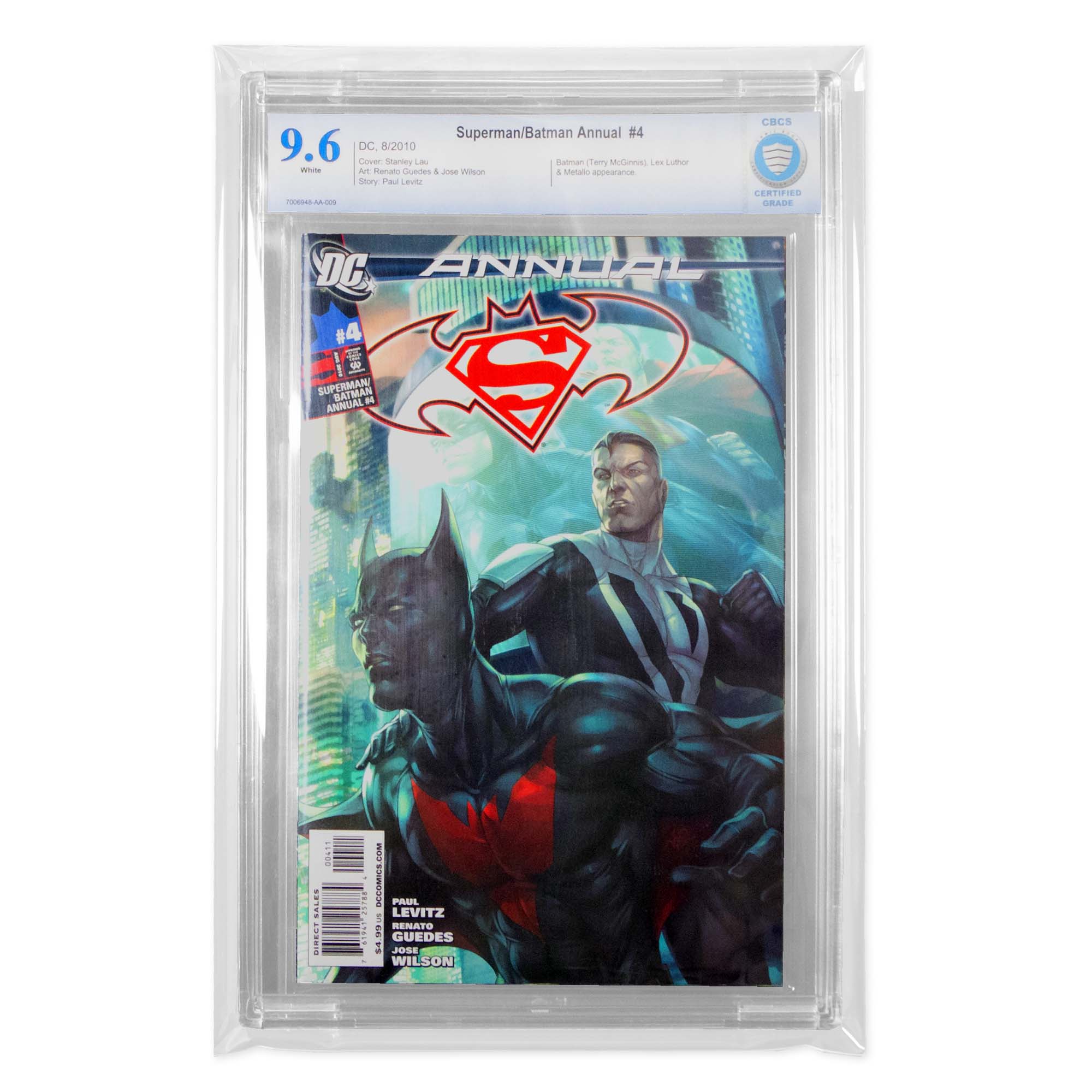 BCW Graded Comic Mylar Sleeve - 4 MIL