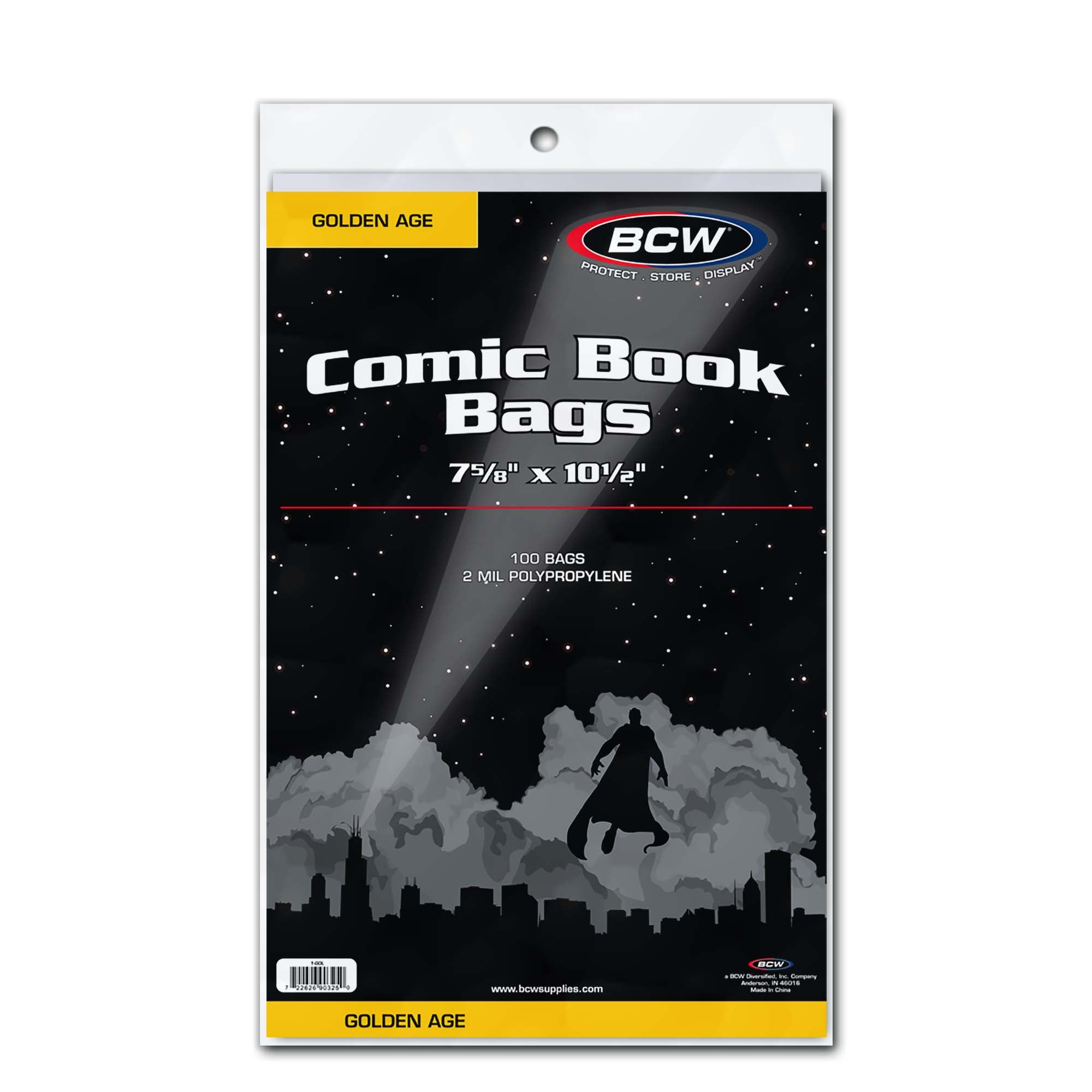 BCW Golden Age Comic Bags