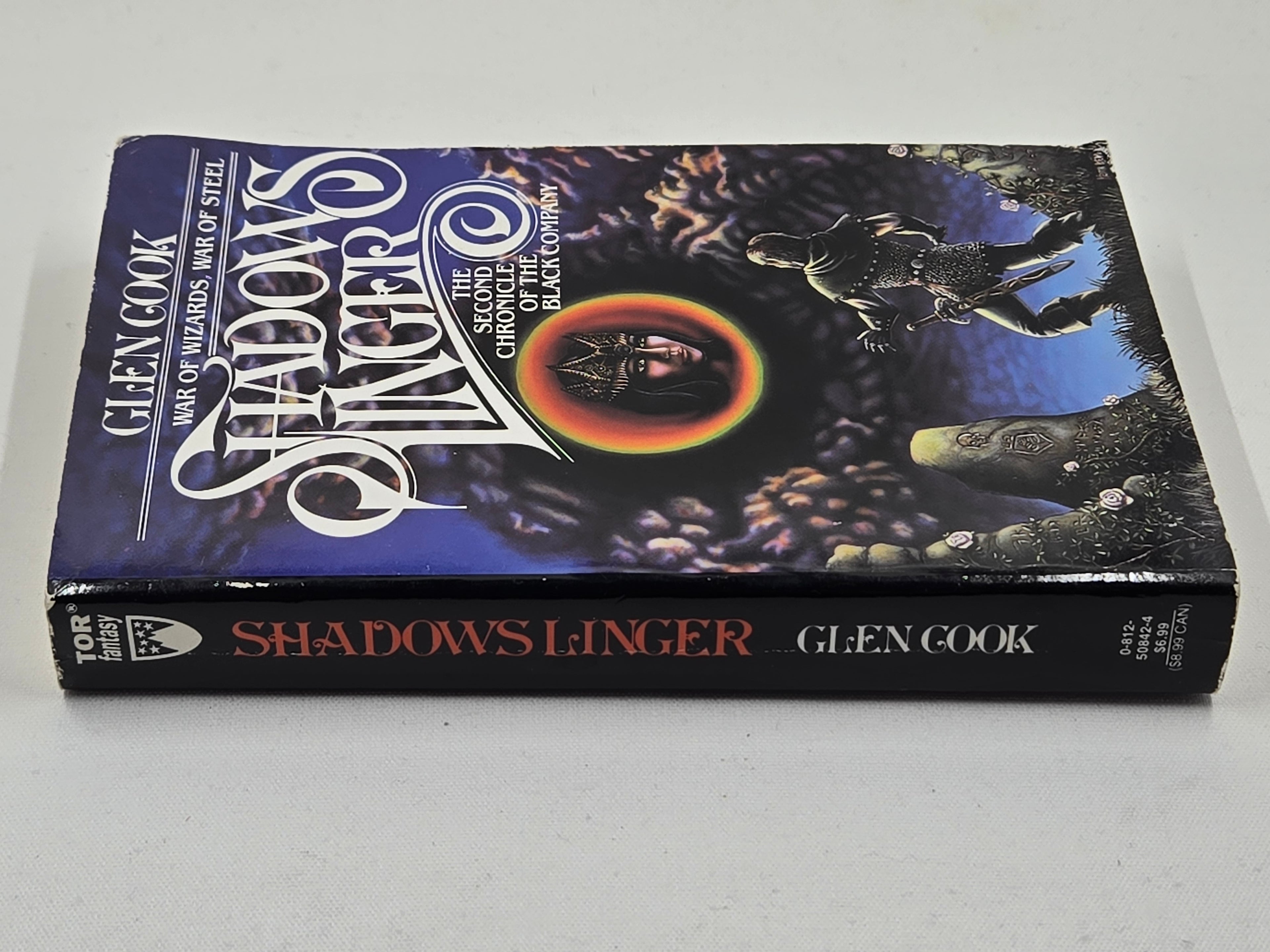 Shadows Linger (1984 First Edition Paperback) by Glen Cook - Preowned