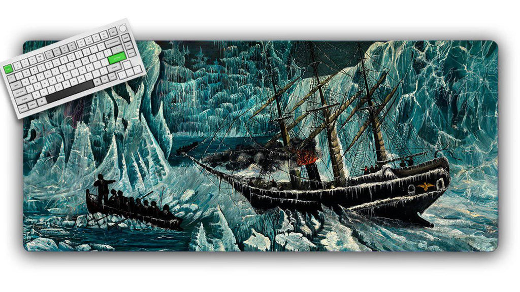 The Glacier TCG Playmat or XL Desktop